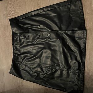 Size 0 pleather skirt from ATM